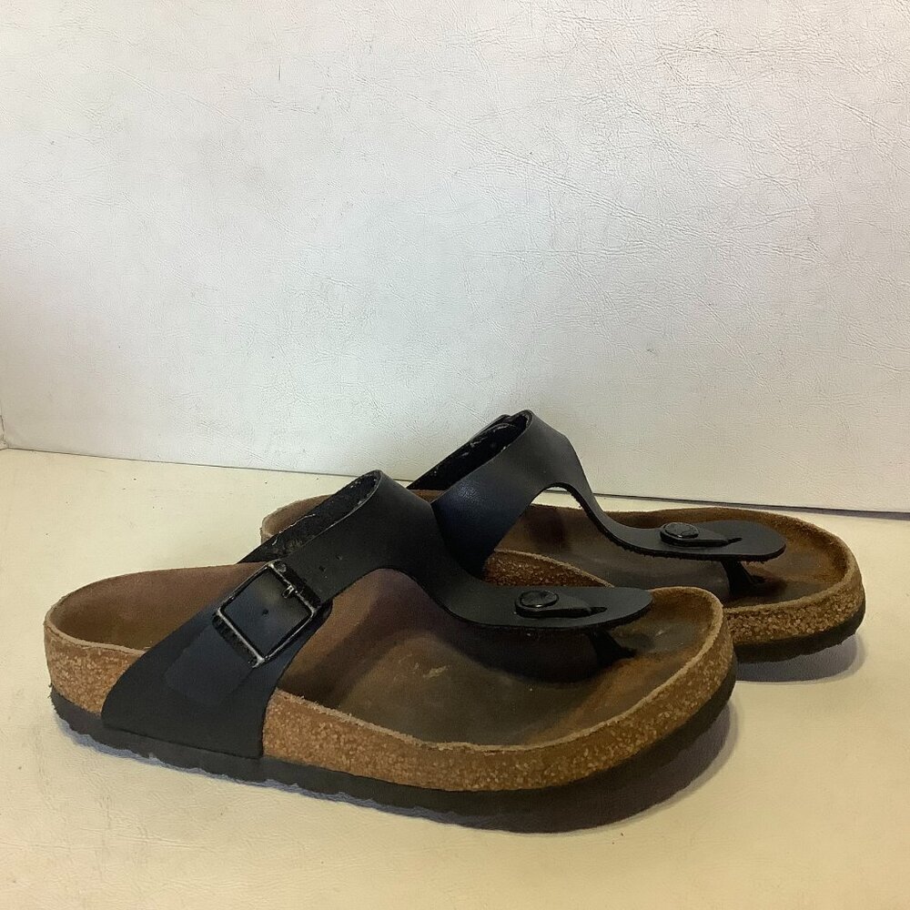 Women's Birkenstock Gizeh Thong Sandals Black US 5-5.5 Reg Width See Description